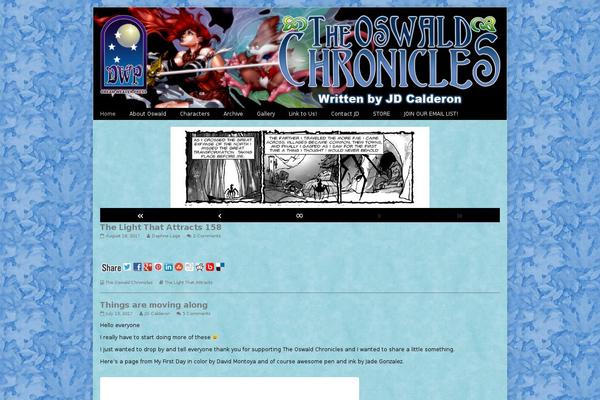 Inkblot theme site design template sample