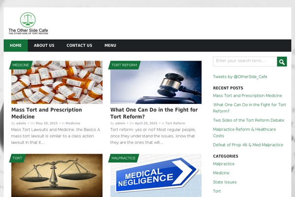 Trident Lite theme site design template sample