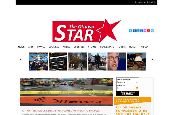 Site using Featured Video Plus plugin
