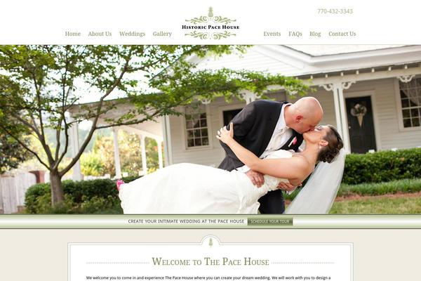 thepacehouse.com site used Elegantia Child
