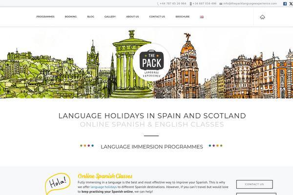 Juster theme site design template sample
