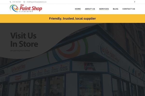 thepaintshopclydebank.com site used Clever