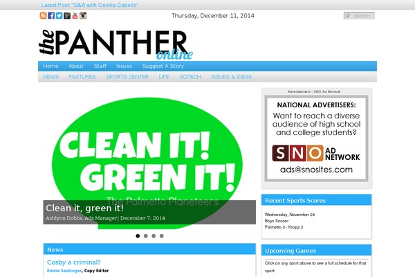 Site using WP-Paginate plugin