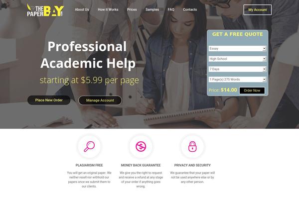 Site using Testimonials plugin