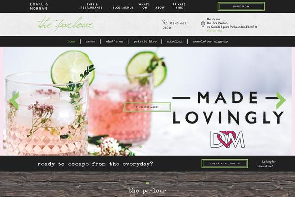 theparlourbar.co.uk site used The-parlour