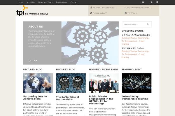 Salient theme site design template sample