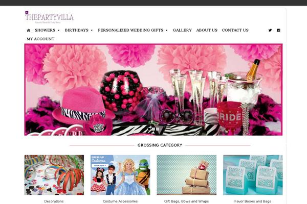 BuyShop theme site design template sample