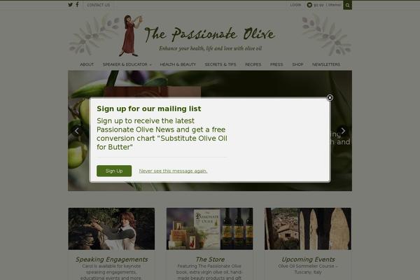 Food-cook-child theme site design template sample