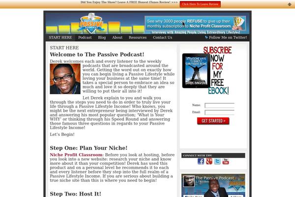 thepassivepodcast.com site used Konsulting