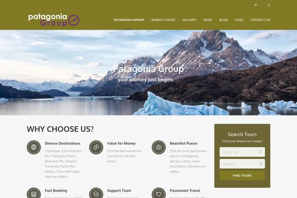 Adventure-tours theme site design template sample