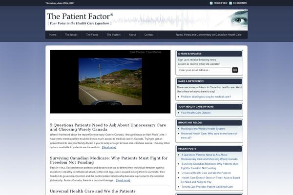 Site using Featured Content Gallery plugin
