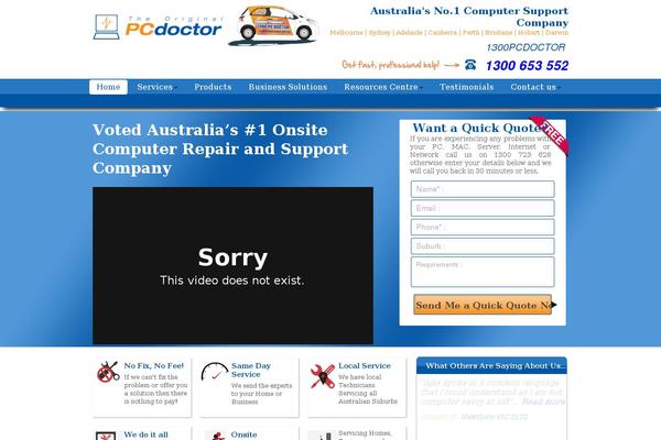 Site using Dropdown Menu Widget plugin