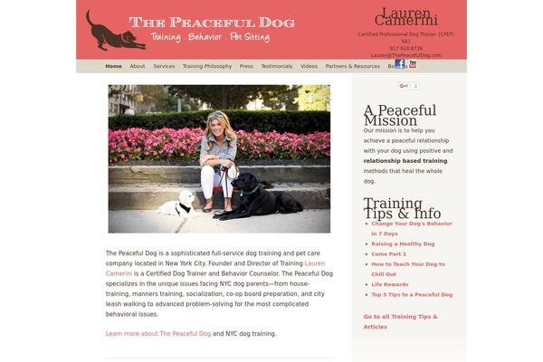 Site using Polaroid Gallery plugin