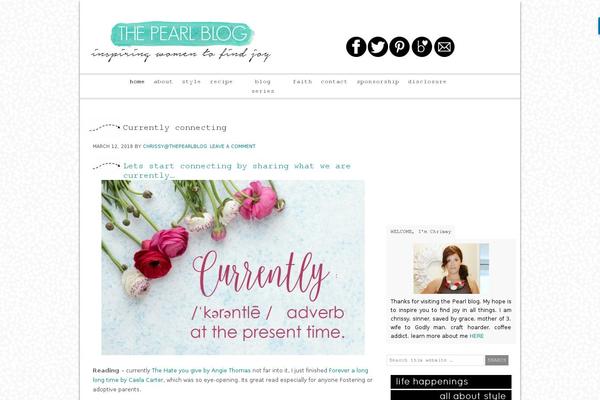 thepearlblog.com site used Newsmatic