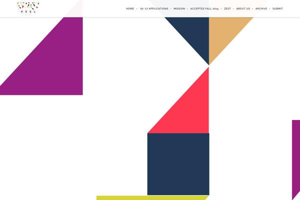 Riverbank theme site design template sample