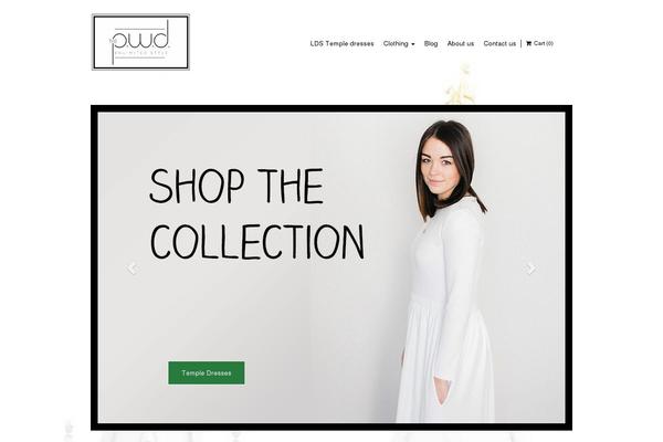 Büro theme site design template sample
