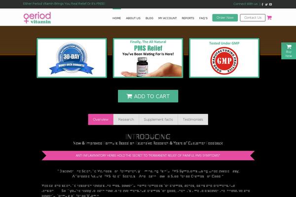 theperiodvitamin.com site used Period