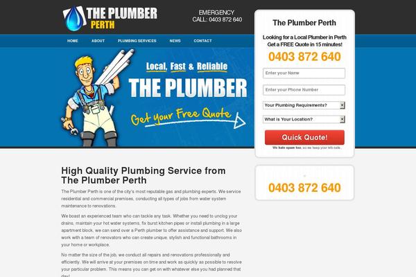 theperthplumber.com.au site used Pwd-impreza-child