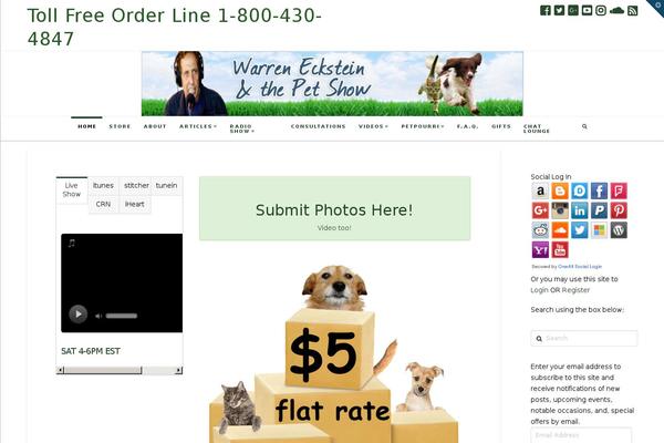 Site using Recent Facebook Posts plugin