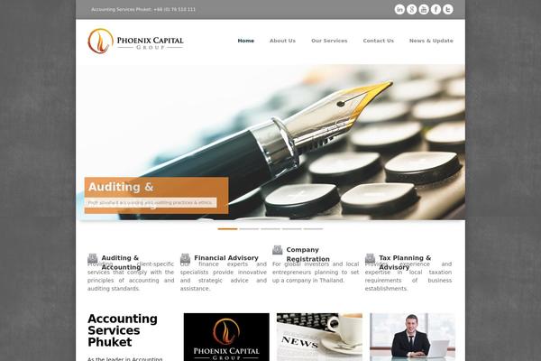 Aphrodite theme site design template sample