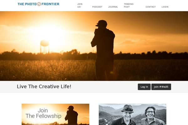 thephotofrontier.com site used Minimum Pro