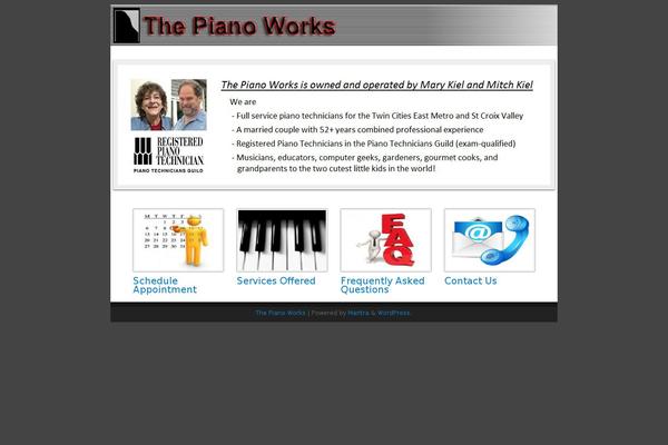 Mantra theme site design template sample