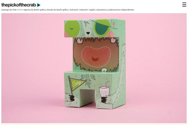 thepickofthecrab.cl site used Modfolio