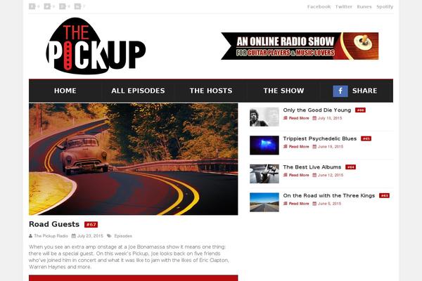 thepickupradio.com site used Quadrum-theme_v1.1.8