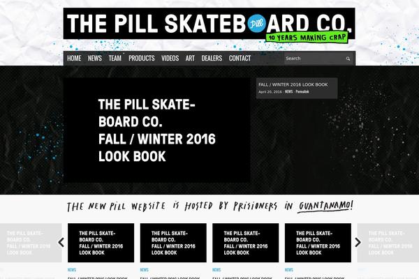 Fizz theme site design template sample