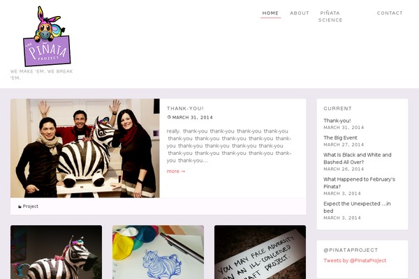 Pieces theme site design template sample