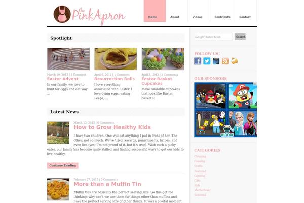 Delicious Magazine theme site design template sample