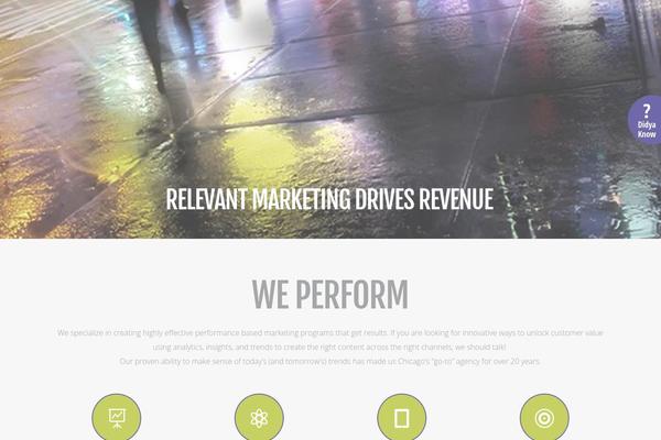 Pivot theme site design template sample