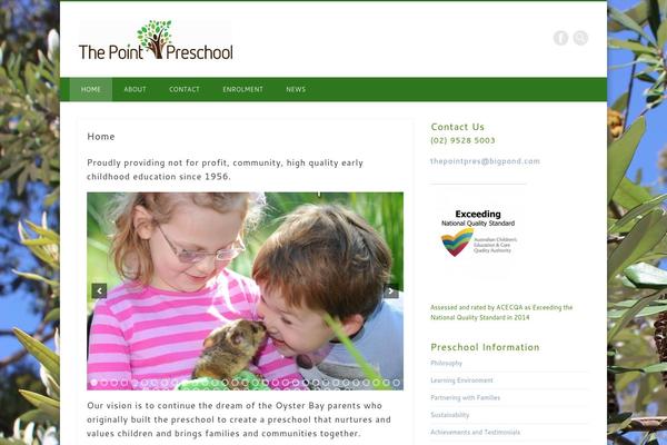 Pinboard theme site design template sample