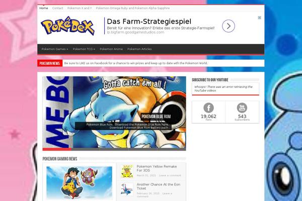 Site using (MB) YouTube Widget plugin