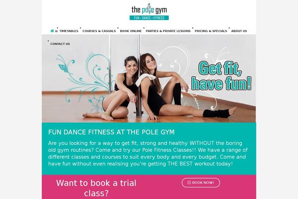 Yoga-fit theme site design template sample