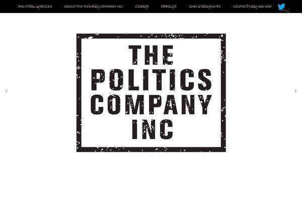 thepoliticscompany.com site used Kentravel