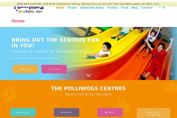 Blocksy-child theme site design template sample