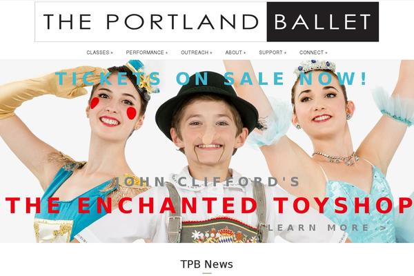 theportlandballet.org site used Bricks-child