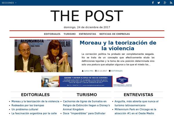NewsFrame theme site design template sample