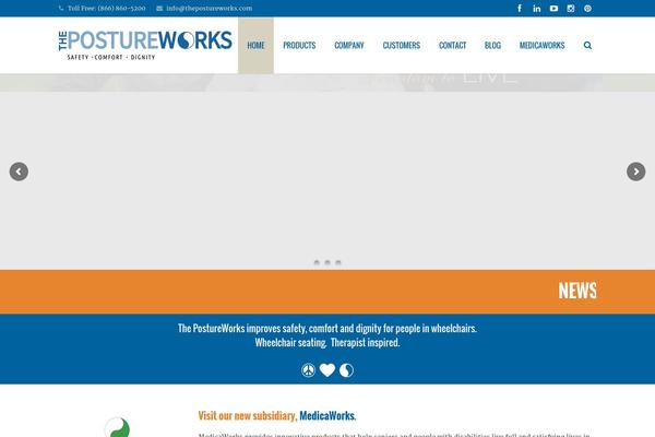 Site using Strong Testimonials plugin