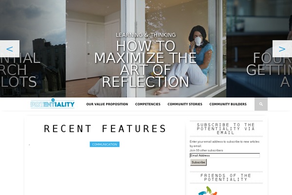 Site using Divi-100-article-card plugin
