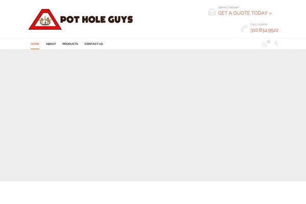 Construction theme site design template sample
