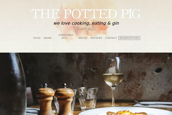 Roots theme site design template sample