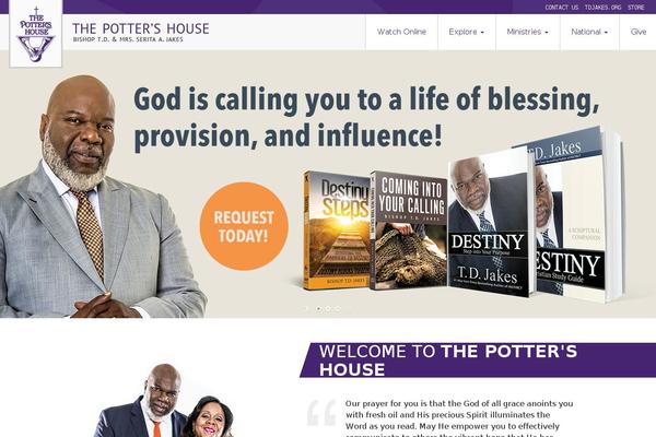 thepottershouse.org site used Tdjakes-v4