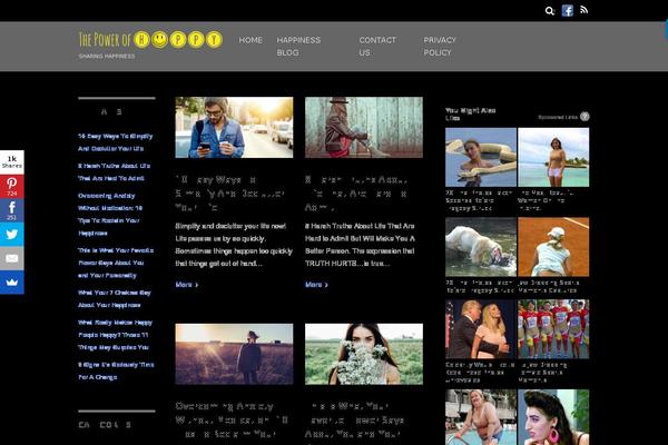 Site using Social-warfare plugin