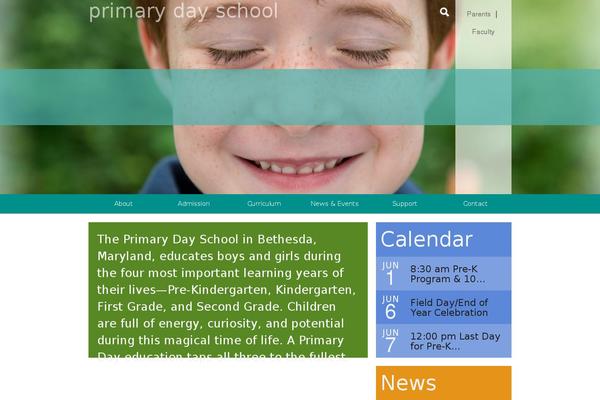 Pds theme site design template sample