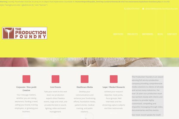 Site using Video Gallery plugin