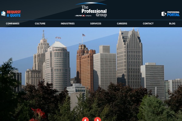 Site using Salient-core plugin