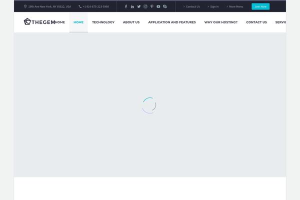 TheGem theme site design template sample
