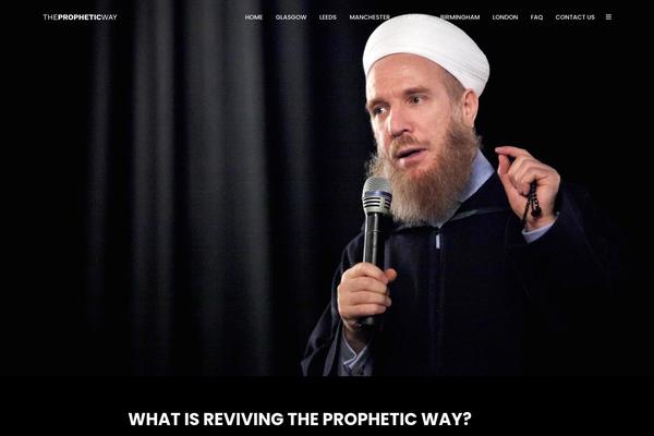 thepropheticway.com site used Ahsanfx